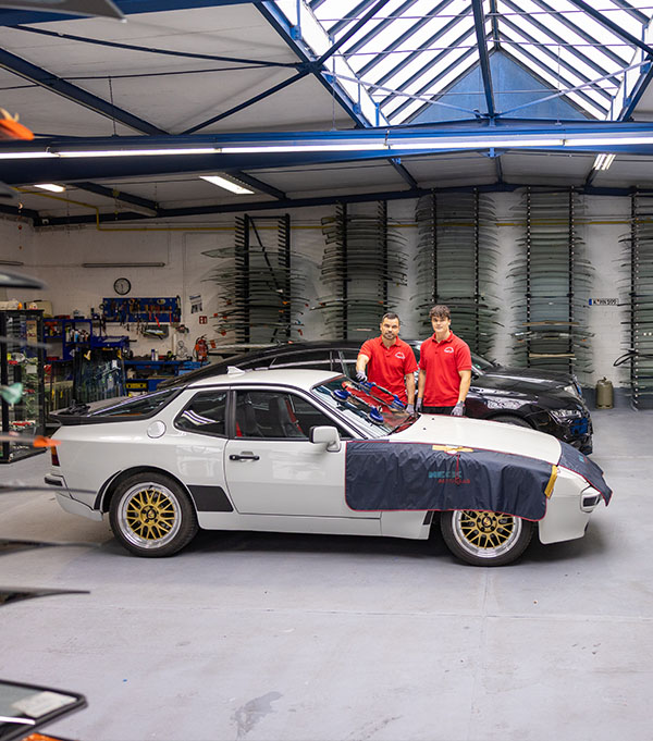 oldtimer verglasung autoglas neck